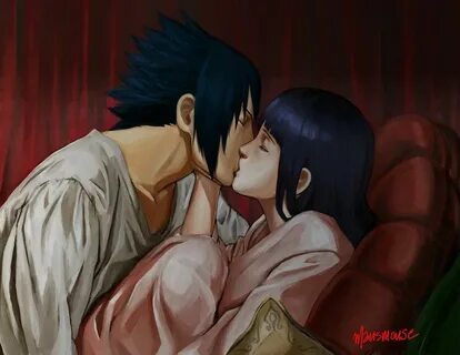 Kiss by mausmouse on deviantART Sasuhina, Sakura and sasuke,