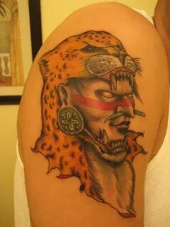 Aztec Tattoo Images & Designs