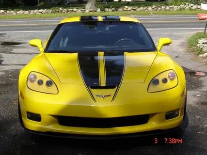 C6 Corvette Hood Stripes