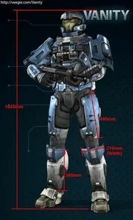 Mjolnir Mk. V (Pepakura Halo Armour) Halo armor, Halo reach 