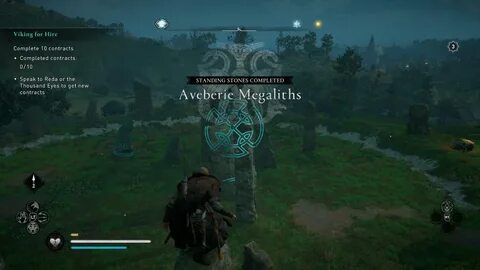 Aveberie Megaliths Standing Stones Solution - Assassin's Cre