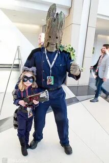 Rocket Raccoon and Groot! Geeky halloween costumes, Daughter