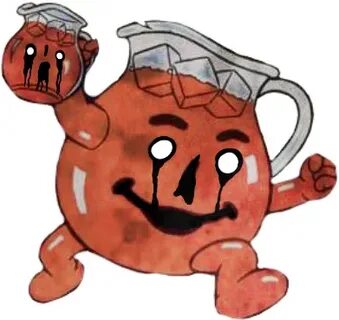 Nightmare Clipart Scared Guy - Kool Aid Man Oh Yeah - (400x3