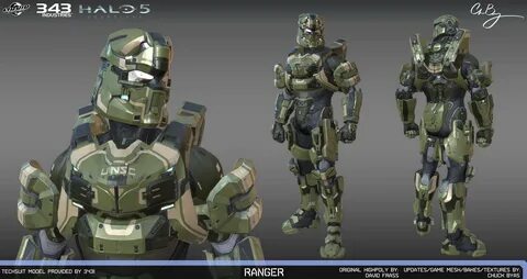 Chuck Byas - Halo 5: Guardians Ranger Armor