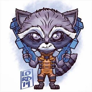 Guardians of the Galaxy!! Rocket Raccoon!!! ✏ ️✏ ️✏ ️✏ #lord_me