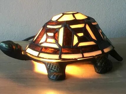 Tiffany style turtle lamp - Catawiki