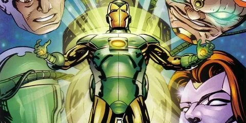 Iron Man Once Used A GREEN LANTERN Powered Armor Screen Rant