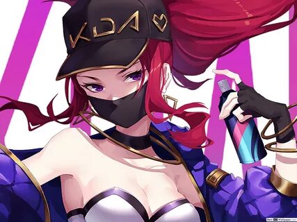 Fanart Kda Akali Anime - 2048x1536 - Download HD Wallpaper -