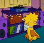 The Simpsons Lisa Bedroom