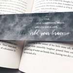 Foil Stalking Jack The Ripper Quote Bookmark Etsy