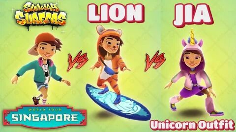 Subway Surfers "Singapore Special" with JIA vs JIA vs JIA 'A