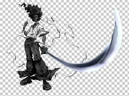 Library of afro samurai vector black and white stock png fil
