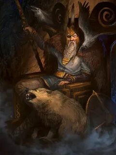 Odin by HFesbra on deviantART Norse mythology, Norse, Odin n