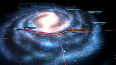Mass Effect - Galaxy Map (PC) - YouTube