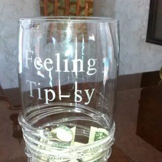 Tip jar for the bartender!!! Great idea!!! Funny tip jars, T
