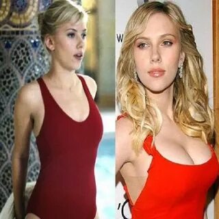 Scarlett Johansson Breasts Before After Boob Job - Brasizeme