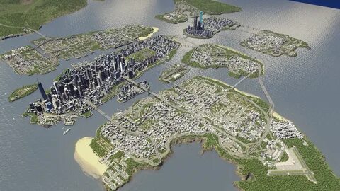 Final revision of New Liberty City after Sunset Harbor DLC (