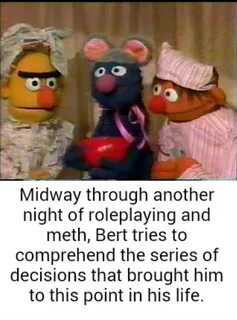 Bert and Ernie meme New funny memes, Dark humour memes, Bert