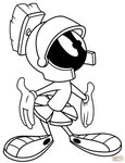 Marvin the Martian Super Coloring Cartoon coloring pages, Ca