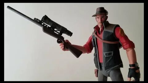 NECA Team Fortress 2 The Sniper Figure - YouTube