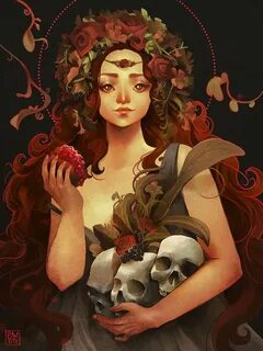 Persephone Persephone art, Greek mythology art, Goddess art