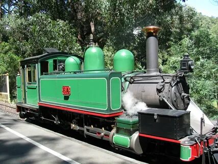 Puffing Billy The historic Puffing Billy steam train waiti. 