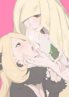 Lusamine and Cynthia Pokémon Sun and Moon Know Your Meme