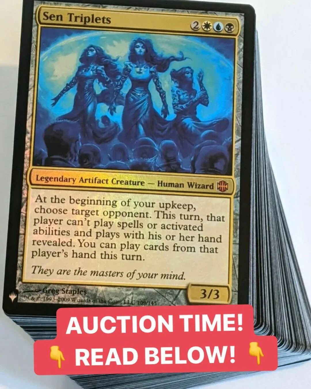 MTG Decks And More в Instagram: "🚨 Auction Time!🚨 Today I am auction...