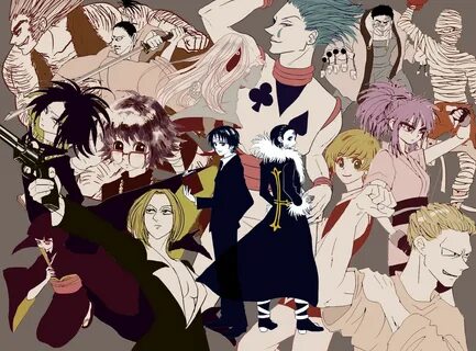 Phantom Troupe FanArt Hunter x hunter, Anime, Anime images