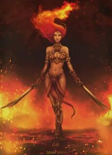 Sean Nash - Fire Goddess