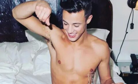 Cameron Dallas Has No Need For Clothes When He’s Eating In B