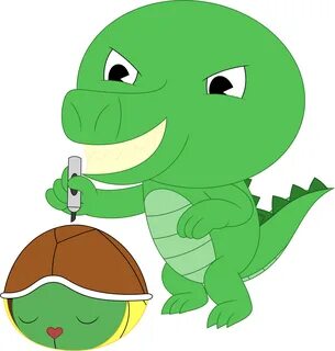 Crocodile Clipart Animal Crawl - Shelldon Htf - Png Download