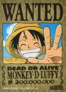 Wanted Poster Of Monkey D. Luffy Wallpapers - Wallpaper Cave