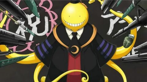 The uniform of Koro-Sensei in Assassination Classroom Spoter