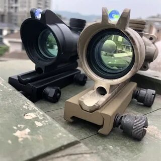 Trijicon ACOG 1x32 оптические винтовки прицелы пятнистость к