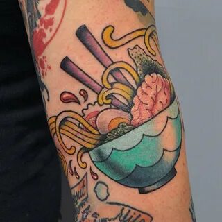 სურსათის ტატუ გემრიელი Noodle Tattoo ნიმუში (1)