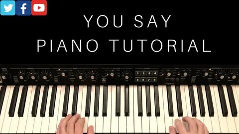 Mr. Z's Music Lessons - You Say Piano Tutorial Lauren Daigle