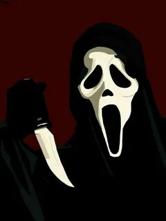 Ghostface artprint Horror villains, Horror movie icons, Horr