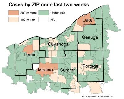 Ohio coronavirus by ZIP code: see recent case numbers for ev
