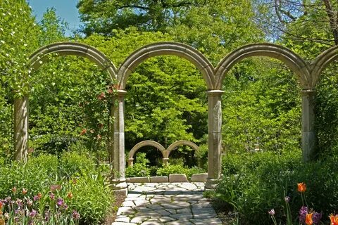 Garden,decor,decorative,arch,stone arch - free photo from ne