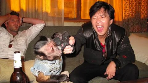 Hangover 2 Backstage - Mr. Chow and Monkey :) Que paso ayer 