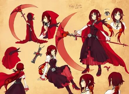 Little Red concept Rwby anime, Rwby, Rwby characters