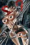Печать шелк или холст атака на Титанов Mikasa истории арт-по