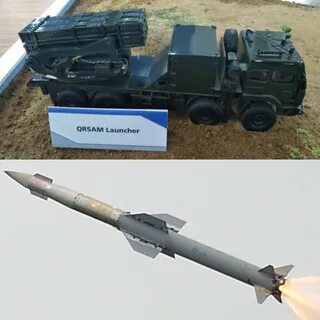 Livefist в Твиттере: "A model L&T’s QRSAM launcher at #DefEx