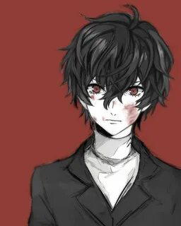 Hurt Akira Kurusu Fan Art Ren Amamiya Fan Art Persona 5 Fan 