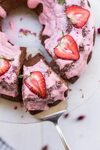 Gluten Free Strawberry Bundt Cake (dairy-free & refined suga