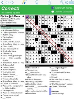 Solving the New York Times Crossword Puzzazz The best way to