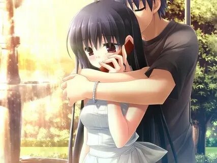Anime Couples Hugging posted by Christopher Tremblay