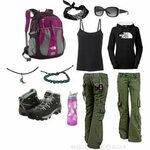 Luxury fashion & independent designers SSENSE Hiking outfit,