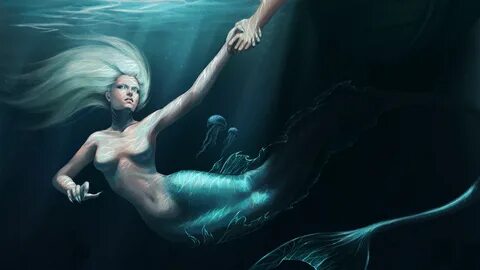 Download desktop wallpaper Insidious mermaid